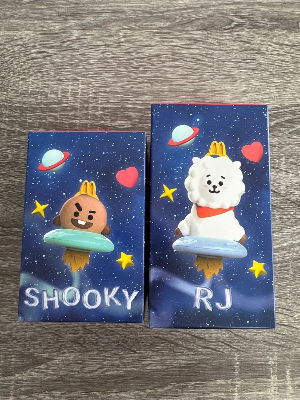 BT21 SHOOKY & RJ McDonald’s Happy Meal Toys - 2026